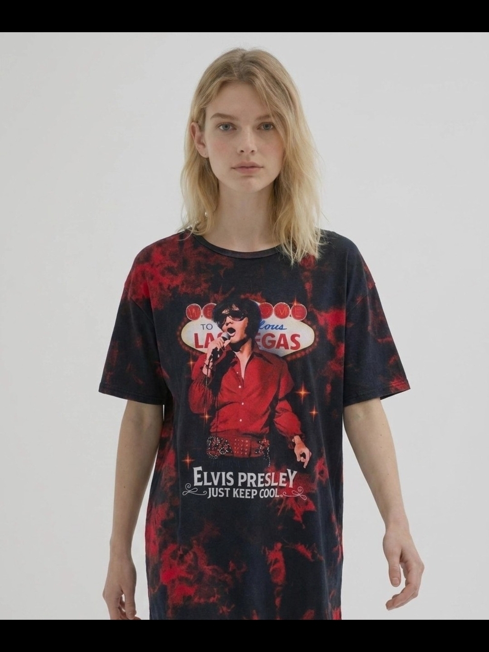 TORRID ELVIS T-SHIRT DRESS SZ 1X 14 16